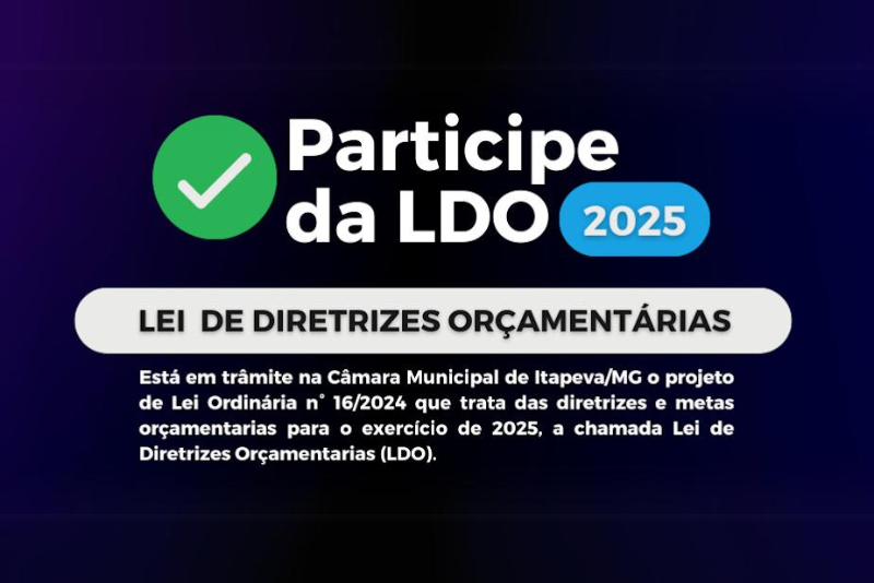 Consulta Pública LDO 2025